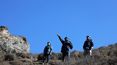 新春走基層丨翻山越嶺 只為守護(hù)萬家燈火