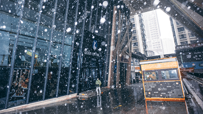 寒潮來襲！青海多地迎來今冬首場降雪